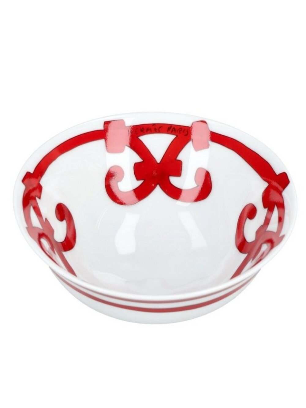 Hermes Guadalquivir All Over Print Soup Bowl Tableware